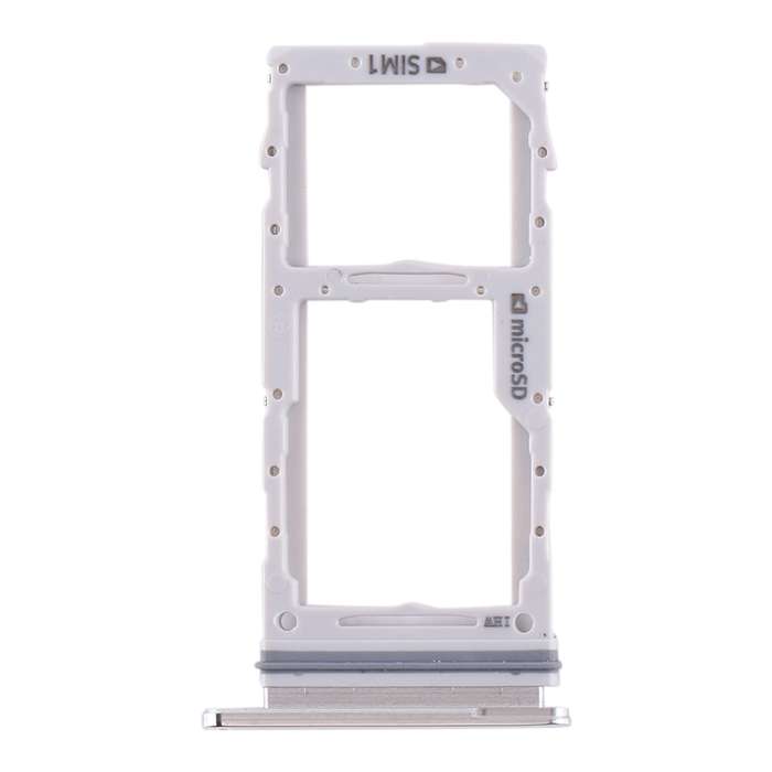 For Samsung Galaxy S20 SIM Card Tray + SIM Card Tray / Micro SD Card Tray (White)