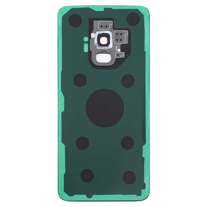 For Galaxy S9 Battery Back Cover with Camera Lens (Black)