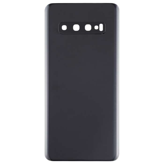 For Galaxy S10 Battery Back Cover with Camera Lens (White)