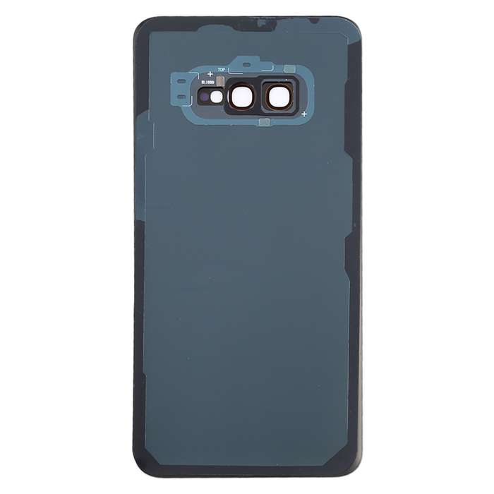 For Galaxy S10e Battery Back Cover with Camera Lens (Black)