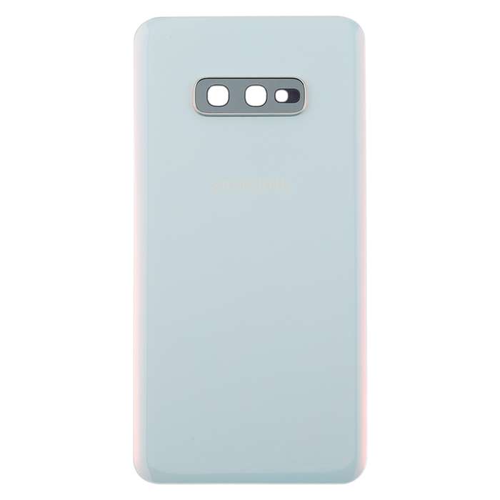 For Galaxy S10e Battery Back Cover with Camera Lens (Black)