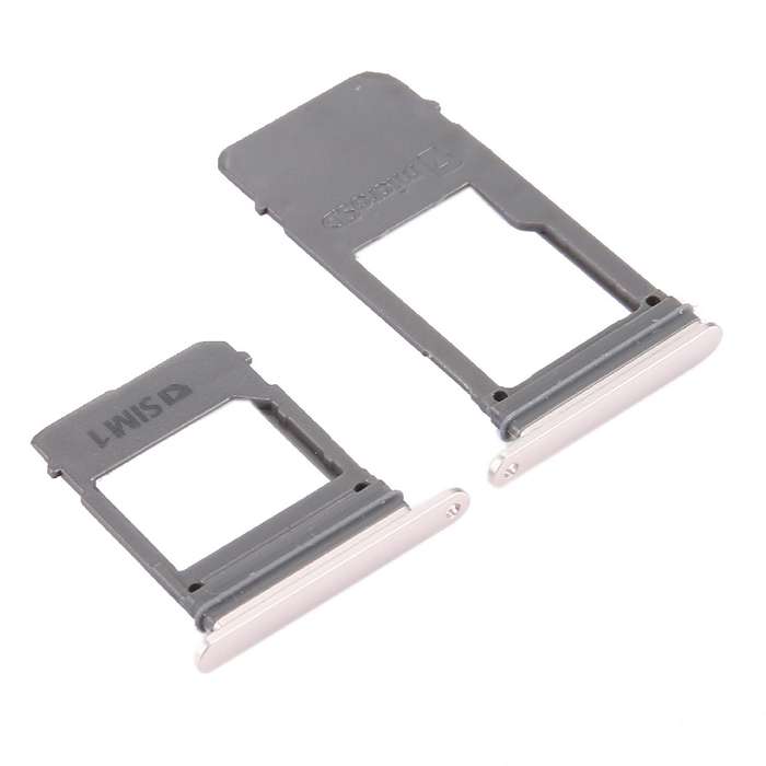 For Galaxy A5 (2017) / A520 & A7 (2017) / A720 SIM Card Tray + Micro SD Card Tray, Single Card (Blac