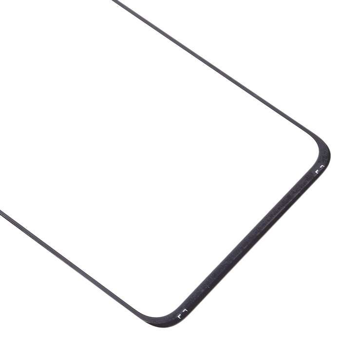 For Galaxy A70 Front Screen Outer Glass Lens (Black)