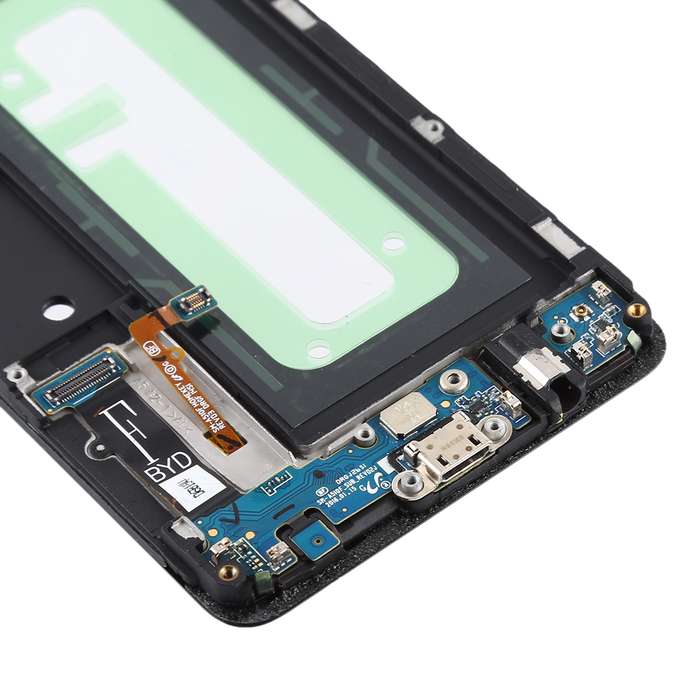 TFT LCD Screen for Galaxy A5 (2016) / A510F Digitizer Full Assembly with Frame (Black)
