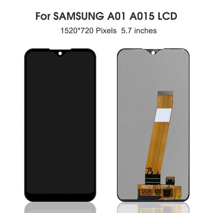 For Galaxy A01 SM-A015F Original PLS TFT LCD Screen with Digitizer Full Assembly (Flex Cable Narrow)