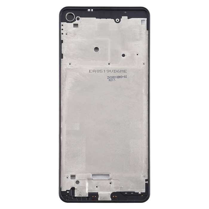 For Samsung Galaxy A21s Front Housing LCD Frame Bezel Plate (Black)