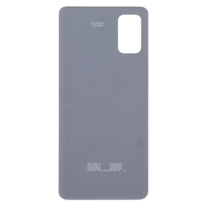 For Samsung Galaxy A41 Battery Back Cover (Blue)