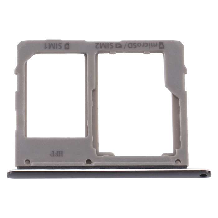 For Samsung Galaxy A8 Star / A9 Star SM-G8850 SIM Card Tray + SIM Card Tray / Micro SD Card Tray (Bl