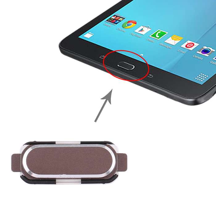 Home Key for Samsung Galaxy Tab E 9.6 SM-T560/T561/T567(Black)