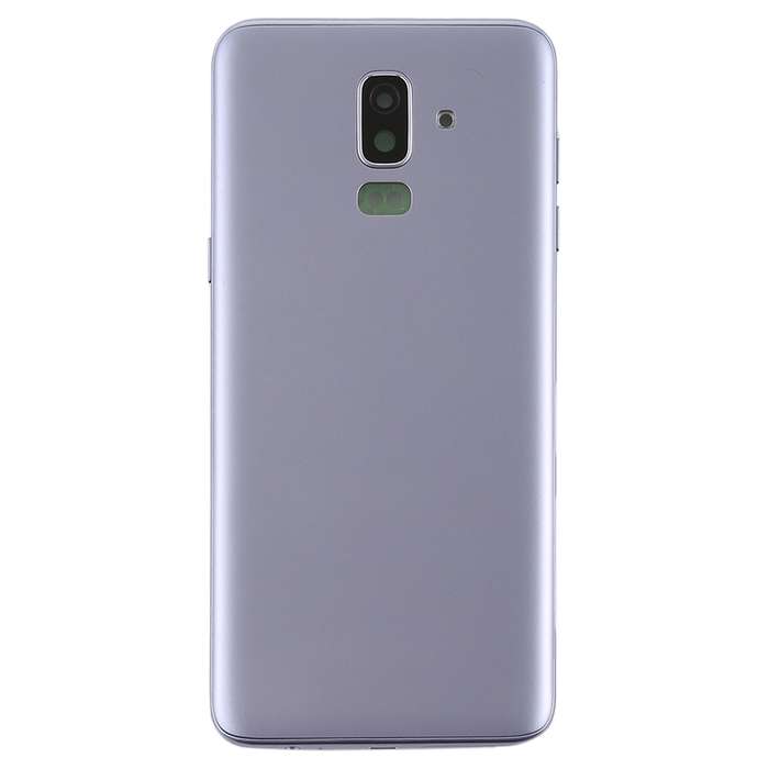 For Galaxy J8 (2018), J810F/DS, J810Y/DS, J810G/DS Back Cover with Side Keys & Camera Lens (Black)