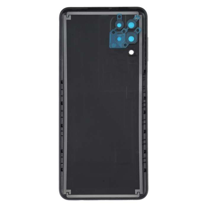 For Samsung Galaxy A12 Battery Back Cover (Blue)