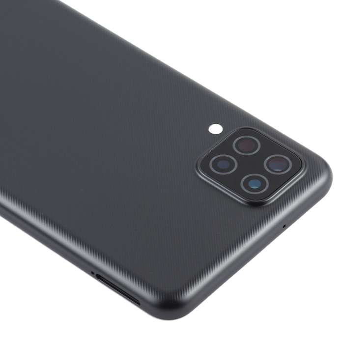 For Samsung Galaxy A12 Battery Back Cover (Blue)