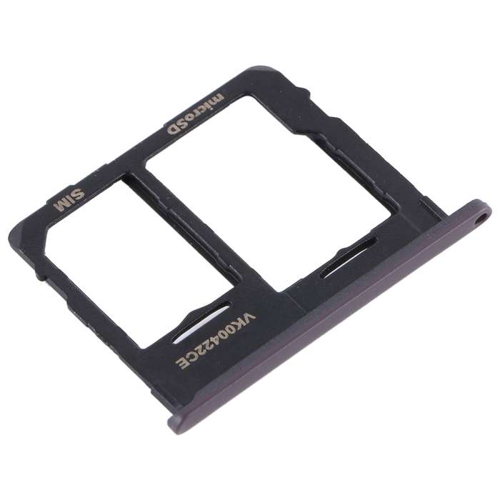 For Samsung Galaxy Tab A 8.4(2020) / SM-T307U SIM Card Tray + Micro SD Card Tray (Black)