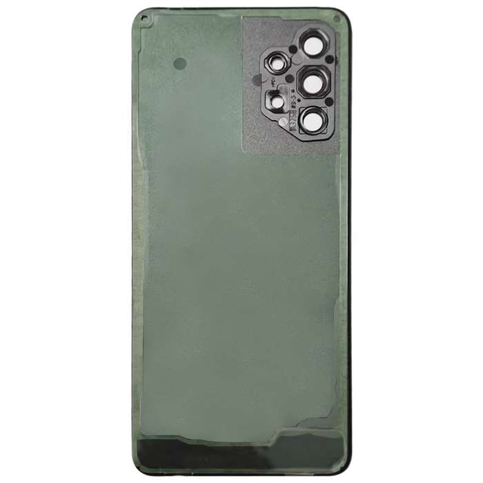 For Samsung Galaxy A32 4G Battery Back Cover with Camera Lens Cover (Black)