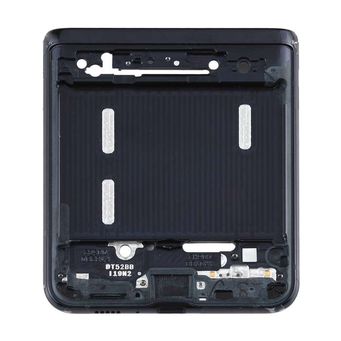 For Samsung Galaxy Z Flip 5G SM-F707 Lower Middle Frame Bezel Plate (Black)