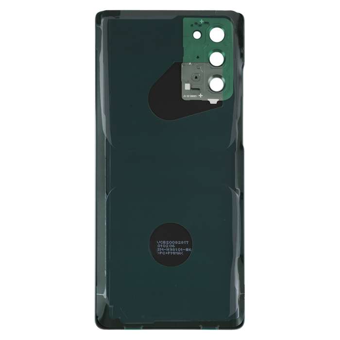 For Samsung Galaxy Note20 Battery Back Cover with Camera Lens Cover (Black)