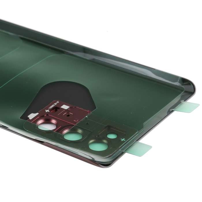 For Samsung Galaxy Note20 Battery Back Cover with Camera Lens Cover (Black)