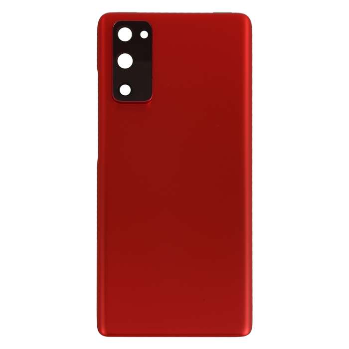 For Samsung Galaxy S20 FE Battery Back Cover with Camera Lens Cover (Purple)