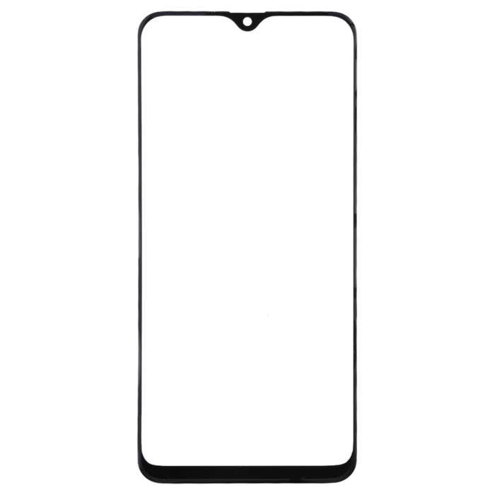 For Samsung Galaxy A30s 10pcs Front Screen Outer Glass Lens (Black)