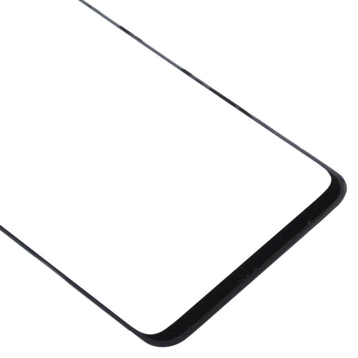 For Samsung Galaxy A30s 10pcs Front Screen Outer Glass Lens (Black)