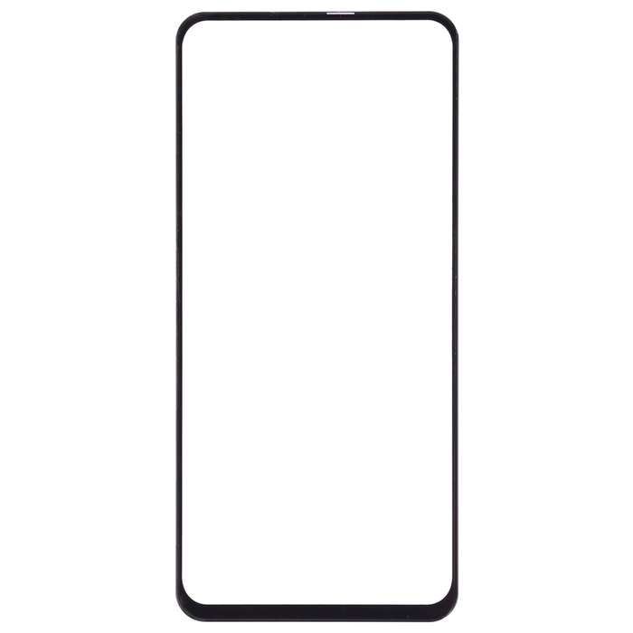 For Samsung Galaxy A60 10pcs Front Screen Outer Glass Lens (Black)