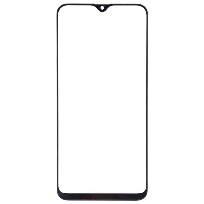For Samsung Galaxy A20 10pcs Front Screen Outer Glass Lens (Black)