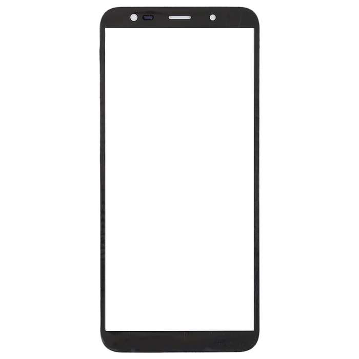 For Samsung Galaxy J6, J600F/DS, J600G/DS 10pcs Front Screen Outer Glass Lens (Black)