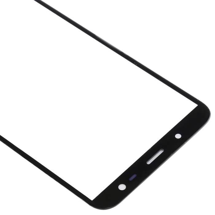 For Samsung Galaxy J6, J600F/DS, J600G/DS 10pcs Front Screen Outer Glass Lens (Black)
