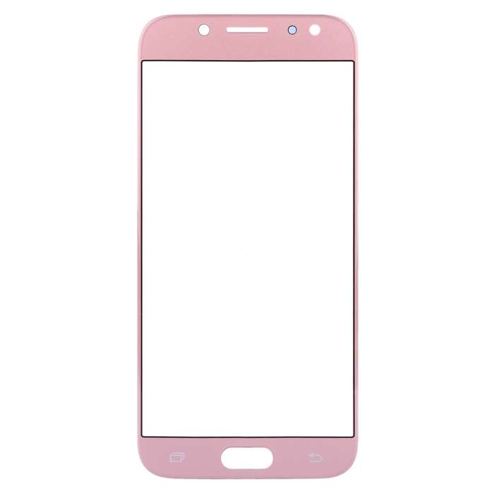 For Samsung Galaxy J3 2017 / J330 10pcs Front Screen Outer Glass Lens (Gold)