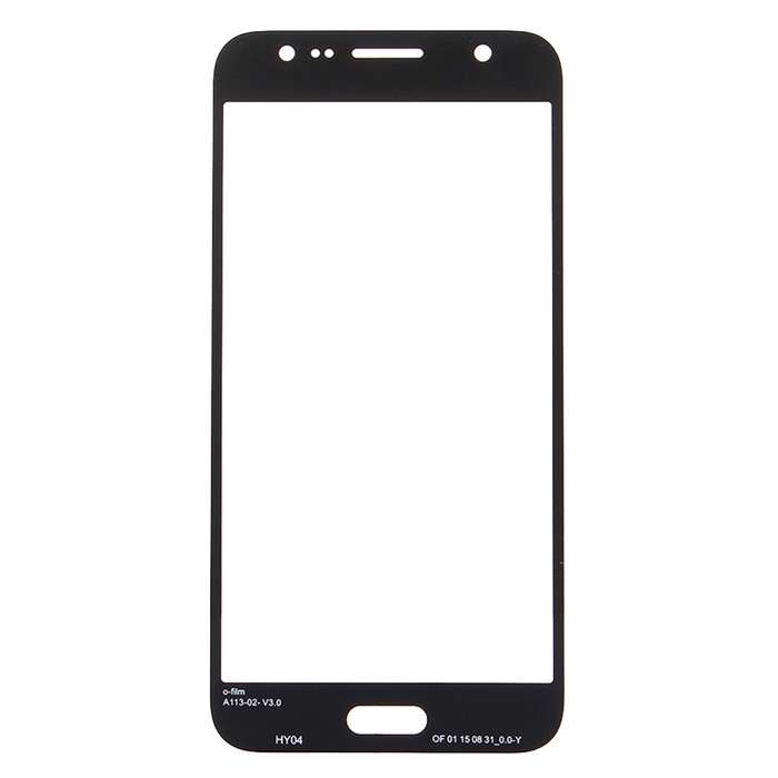 For Samsung Galaxy J5 / J500 10pcs Front Screen Outer Glass Lens (Gold)