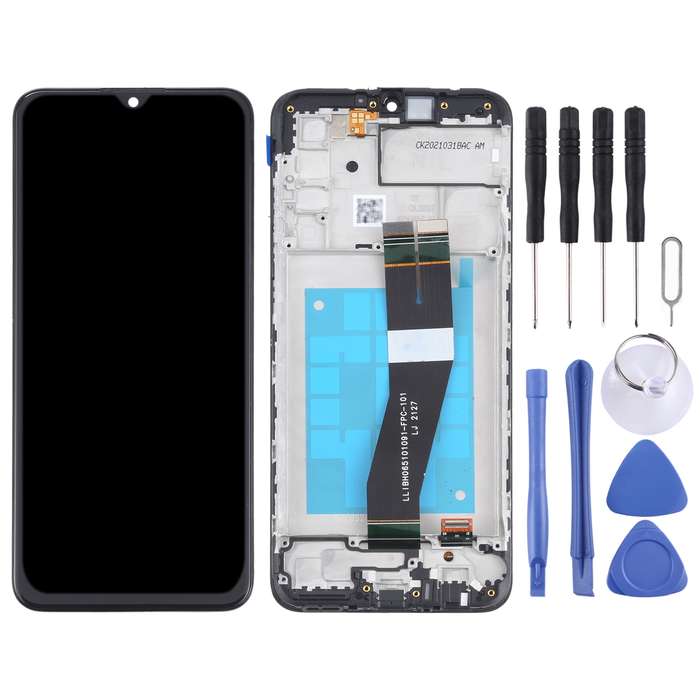 OEM LCD Screen for Samsung Galaxy M02s (NL Version) Digitizer Full Assembly With Frame