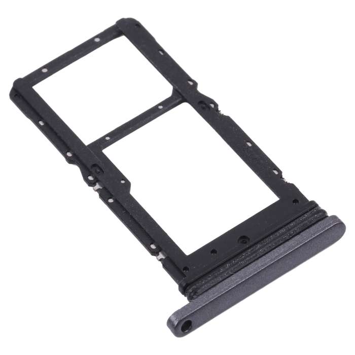 For Samsung Galaxy Tab A7 10.4 (2020) SM-T505 SIM Card Tray + Micro SD Card Tray (Black)
