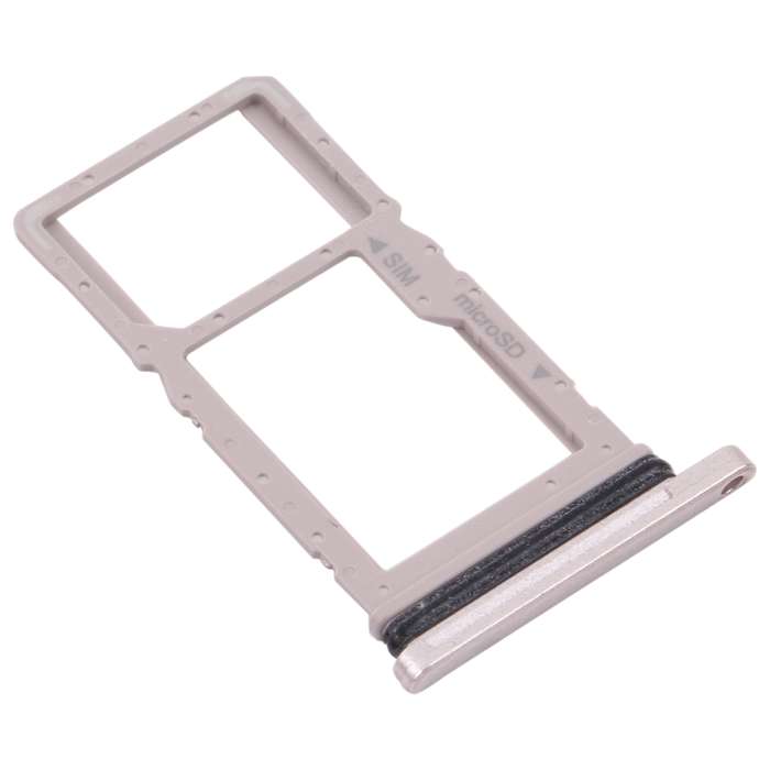 For Samsung Galaxy Tab A7 10.4 (2020) SM-T505 SIM Card Tray + Micro SD Card Tray (Black)