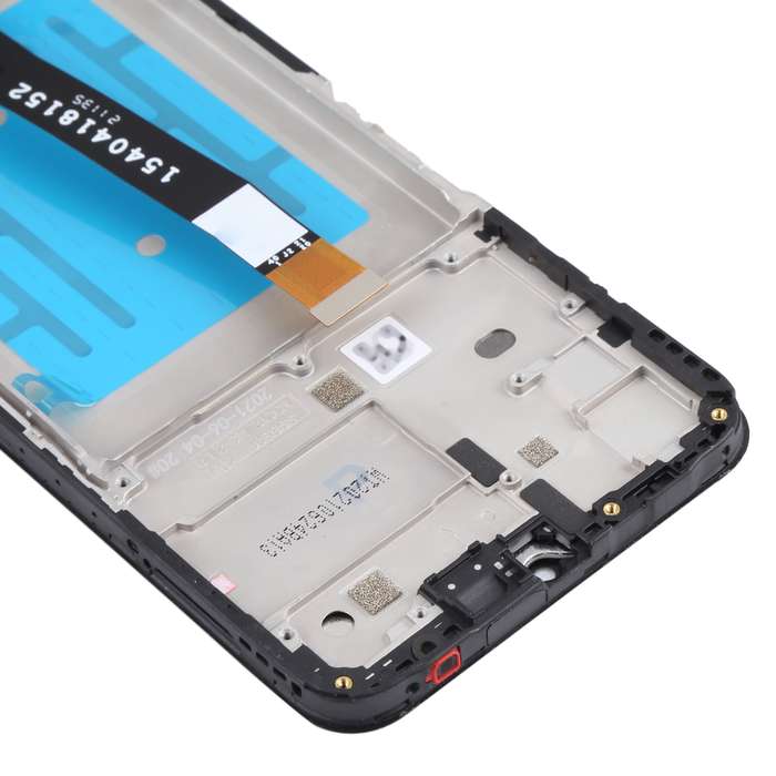Original LCD Screen for Samsung Galaxy A22 5G SM-A226 Digitizer Full Assembly with Frame (Black)