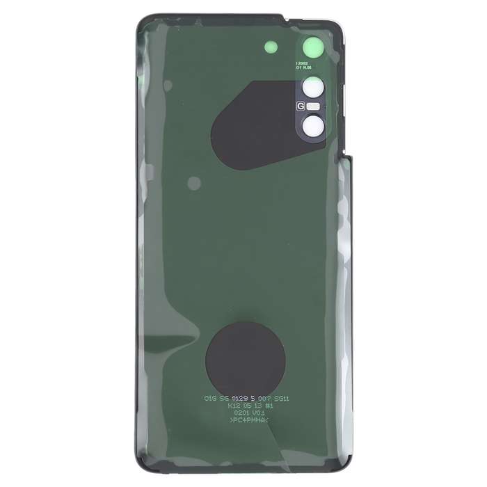 For Samsung Galaxy S21 5G Battery Back Cover with Camera Lens Cover (Purple)