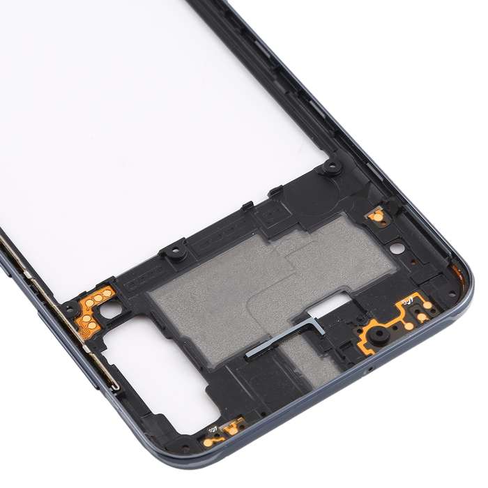 For Galaxy A50s Rear Housing Frame with Side Keys (Black)
