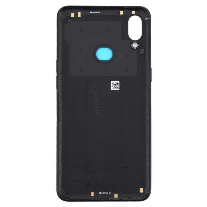 For Galaxy A10s Battery Back Cover with Side Keys (Black)