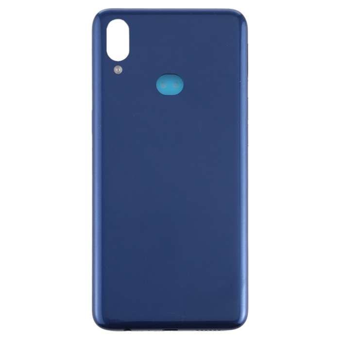 For Galaxy A10s Battery Back Cover with Side Keys (Black)