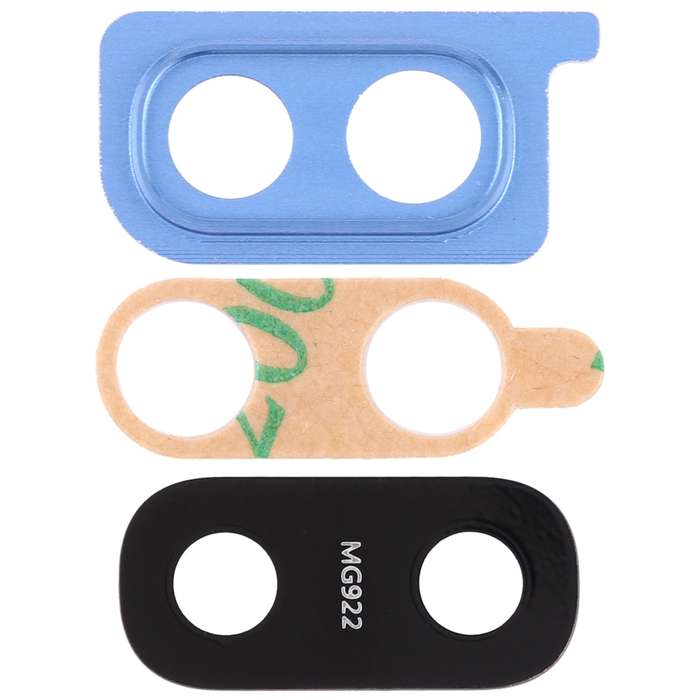 For Galaxy A20 10pcs Camera Lens Cover (Black)