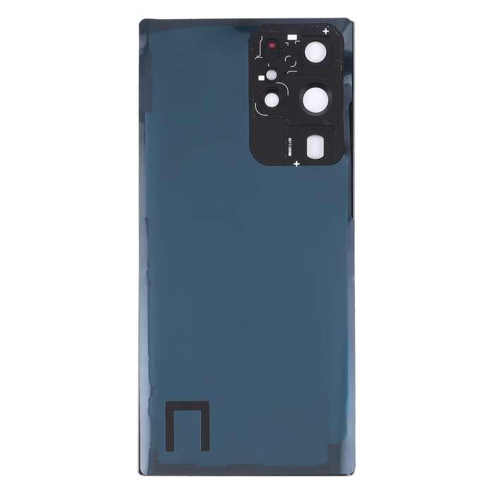 For Samsung Galaxy S22 Ultra 5G SM-S908B Battery Back Cover with Camera Lens Cover (White)