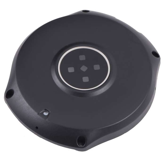 Rear Housing Cover with Glass Lens For Samsung Galaxy Watch 46mm SM-R800 (Black)