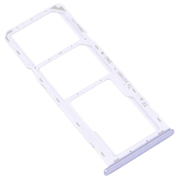 For Samsung Galaxy M42 5G SM-A436B Original SIM Card Tray + SIM Card Tray + Micro SD card tray (Blac