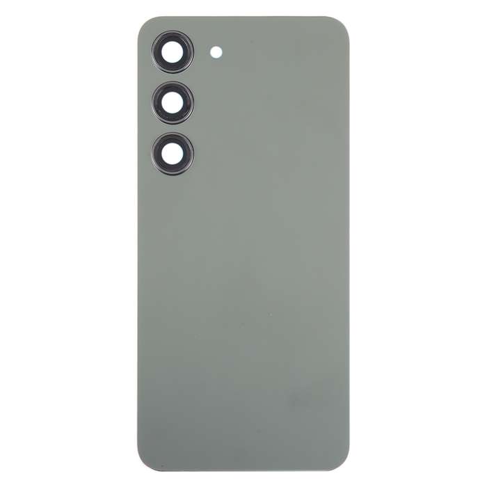 For Samsung Galaxy S23 SM-S911B OEM Glass Battery Back Cover with Camera Lens Cover(Red)