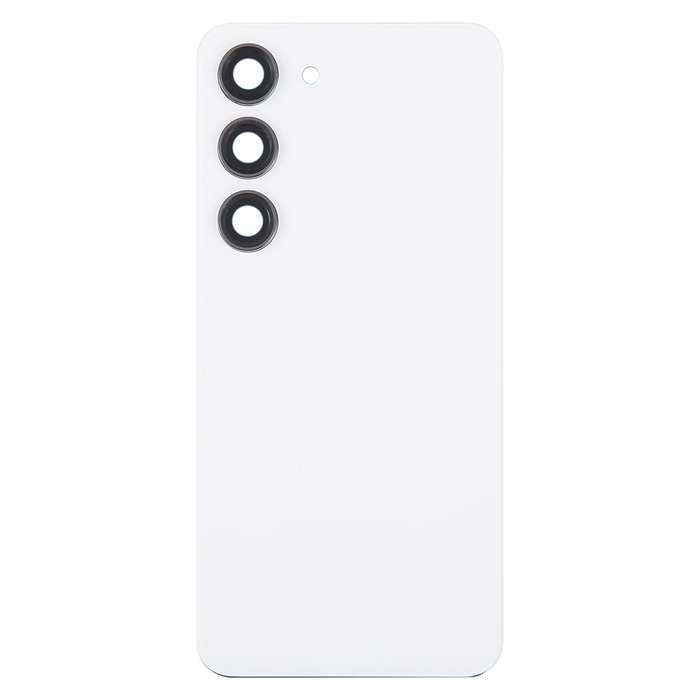 For Samsung Galaxy S23 SM-S911B OEM Glass Battery Back Cover with Camera Lens Cover(Red)
