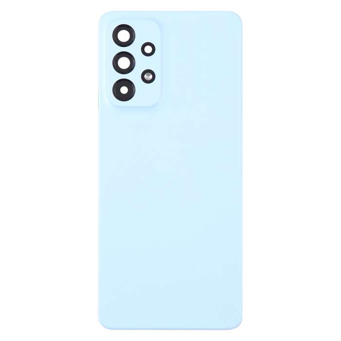 For Samsung Galaxy A33 5G SM-A336B Original Battery Back Cover with Camera Lens Cover(Blue)