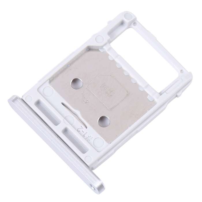 For Samsung Galaxy Tab S8+ SM-X800 Original SIM Card Tray + Micro SD Card Tray (Silver)