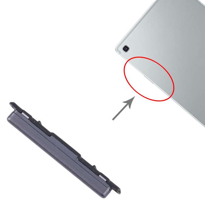 For Samsung Galaxy Tab S5e SM-T725 Original Volume Control Button (Silver)