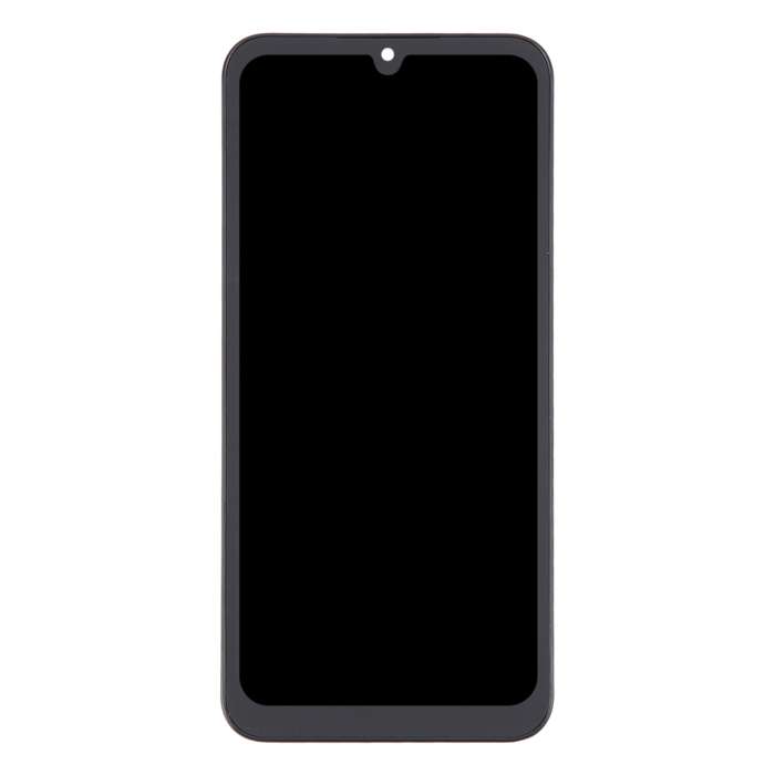 For Samsung Galaxy A25 SM-A256B 6.36 inch OLED LCD Screen Digitizer Full Assembly with Frame (Black)