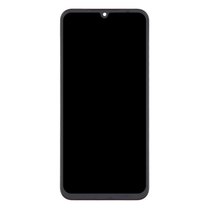 For Samsung Galaxy A25 SM-A256B 6.43 inch OLED LCD Screen Digitizer Full Assembly with Frame (Black)