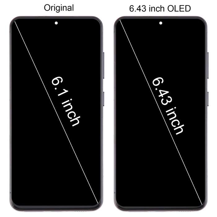 For Samsung Galaxy S23 SM-S911B 6.43 inch US Version OLED LCD Screen Digitizer Full Assembly with Fr
